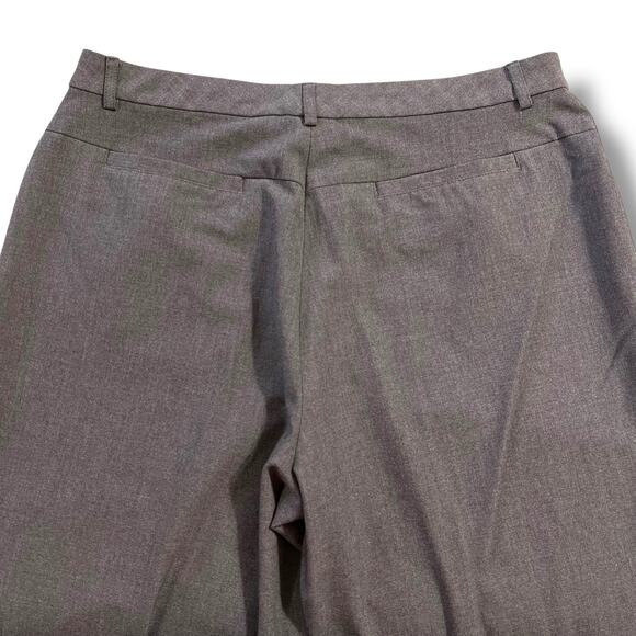 Old Navy Womens Dress Pants Straight Leg Stretch Career Solid Gray Size 10 Short - Picture 5 of 8